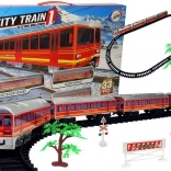 Elektrisches Zugset Für Kinder Mit Ton- und Lichteffekten