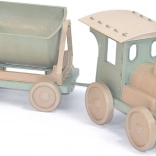 DOLONI Zug mit Waggon aus ökologischem Material