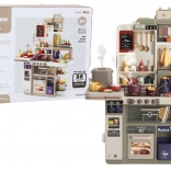 Kinderküche mit Lichtern, Geräuschen und Dampf, 88 Teile