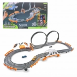 Autorennbahn mit Adapter oder Batterien für Kinder ab 6 Jahren