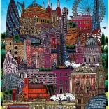 Puzzle Gibsons Blick auf London 500 Teile