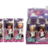 Püppchen Evi im Pyjama mit Einhorn 12 cm