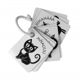 Kontrastreiche schwarz-weiße Karten für Babys