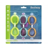 Schwimmbrille Aqua Burst für Kinder - 3er Pack