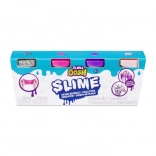 ZURU OOSH Slime – Set mit kleinen Tuben, 4er‑Pack, glitzernde Farben