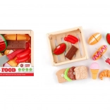 Kunststoff-Lebensmittelkiste 17 × 6,2 × 15,5 cm