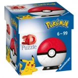 3D-Puzzle Pokémon Pokéball von Ravensburger, 54 Teile