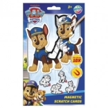 Magnetische Kratzbilder Paw Patrol – Set mit 10 Magneten