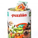 Puzzlika Mein Zuhause – Lernpuzzle für Kinder, 20 Teile