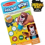 Sticker Wow - Interaktives Buch und Stempel mit Aufklebern - Hund