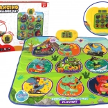 Tanzmatte mit Dinosauriermotiv