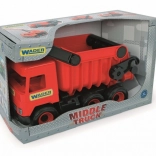 Roter Kippwagen Wader Middle Truck