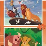 Puzzle EDUCA – Der König der Löwen, 2×48 Teile