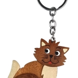 2Kids Toys Holz-Schlüsselanhänger Katze (groß)
