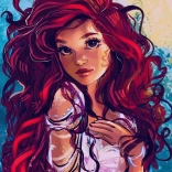 Norimpex Diamantmalerei Mädchen mit braunen Augen 30x40cm