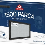 Schwarzer Puzzle-Rahmen 85x60 cm