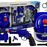 Polizei-Spielset mit Helm und Zubehör