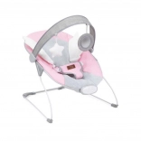 Vibrationsstuhl für Babys MoMi TULI rosa