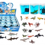 Schleim mit Meerestier