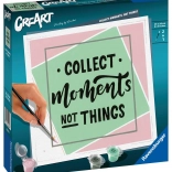 CreArt Collect Moments Not Things Kreativset
