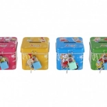 Kinderblechspardose mit Schloss