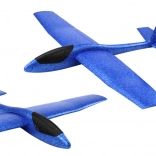 Großer blauer Polystyrol-Gleiter 68 cm