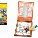 Magisches Wasser-Malbuch Verkehrsmittel Ausmalbilder