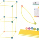 Kreatives Bauset  Rohrstangen zur Herstellung von Zelten und Bauten, 75 Teile