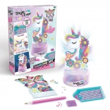 Style4Ever Diamant-Malen – leuchtende Einhorn-Lampe