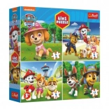 Puzzle 4v1 Paw Patrol