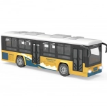 Gelber Bus mit Licht- und Soundeffekten