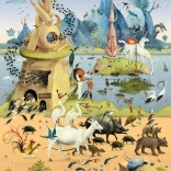 Puzzle HEYE Ausflug – Hieronymus Bosch, 500 Teile