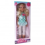 gehende Puppe mit Schleife 70 cm