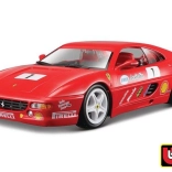 Metallmodell Ferrari F355 Challenge von Bburago im Maßstab 1:24