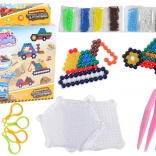 DIY-Wasserperlen-Set – magische Perlen, 8 Farben, Baufahrzeuge