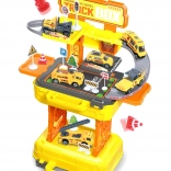 Spielset Baugeräte 2in1 im Koffer