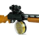 Interaktive Spielzeuggewehr AK 868-1 mit Geräusch- und Lichteffekten