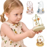 Holz-Perlenlabyrinth POLARB zur Förderung der Feinmotorik