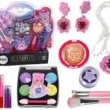 Schönheitspflege Set aus Kosmetik und Schmuck für Kinder