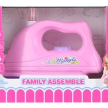 Kinderbügeleisen mit Batteriebetrieb und Wasser, mit Licht und Sound