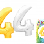 Aufblasbarer Ballon Zahl 4