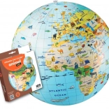 Aufblasbarer Globus-Ball 50 cm – Tiere