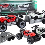 Geländewagen Rotes Set Sportwagen