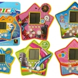 Taschen-Elektrospiel Tetris in Sternform – Gelb