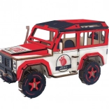 Holz 3D-Puzzle Geländewagen