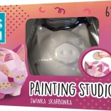 Malerset Sparschwein aus Gips