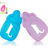 Kühlendes Baby-Beißspielzeug in Flaschenform, 11 cm