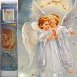 Diamantmalerei Engel am Himmel 30x40 cm