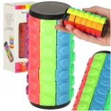 Logisches Knobel-Puzzle – Rotationszylinder, 7 Reihen