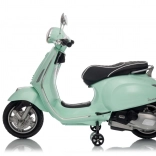 Elektrischer Kinderroller VESPA Roma grün